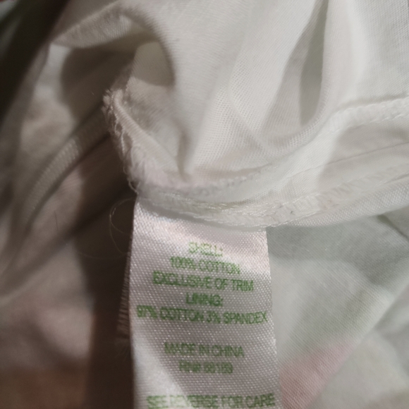 Lily poulter size4  skort, hidden side zip with button, multi colored floral - Picture 6 of 8